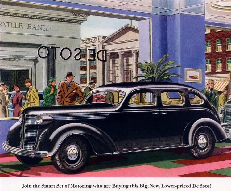 1937 DeSoto Auto Advertising